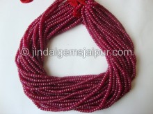 Ruby Faceted Roundelle